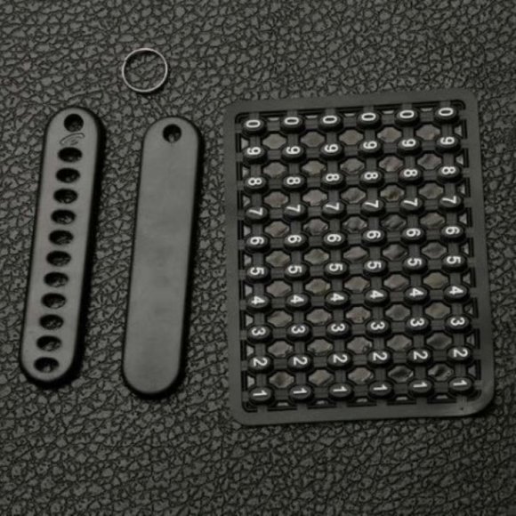 Anti-lost Keyring - Black - Picture 5 of 6